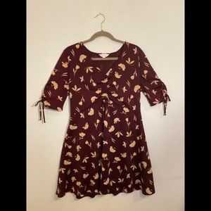 LC Lauren Conrad Floral Dress